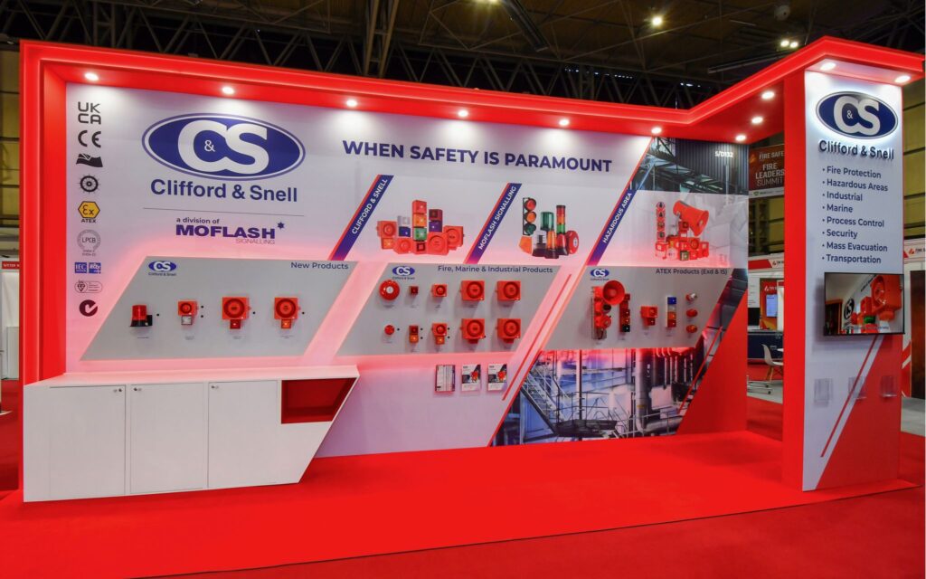 Stand della Fire Safety Exhibition