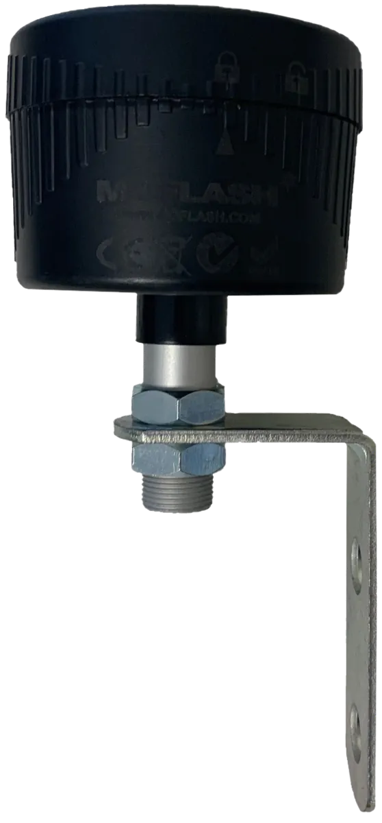 Basis & Kappe + Halterung & 10mm Stangenmodul LED-TLM