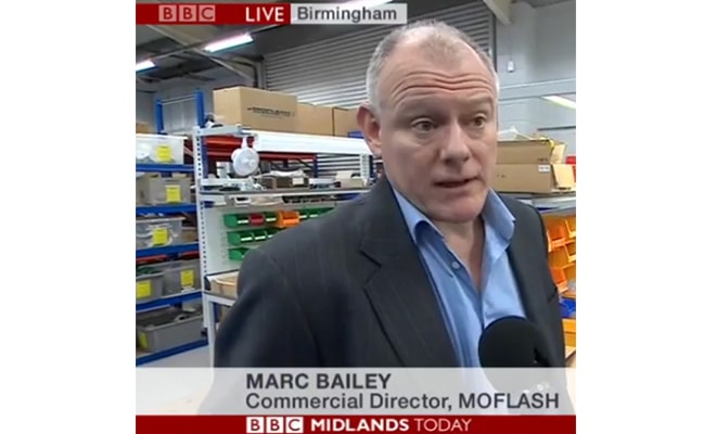 Marc Bailey - BBC Midlands Today 2017